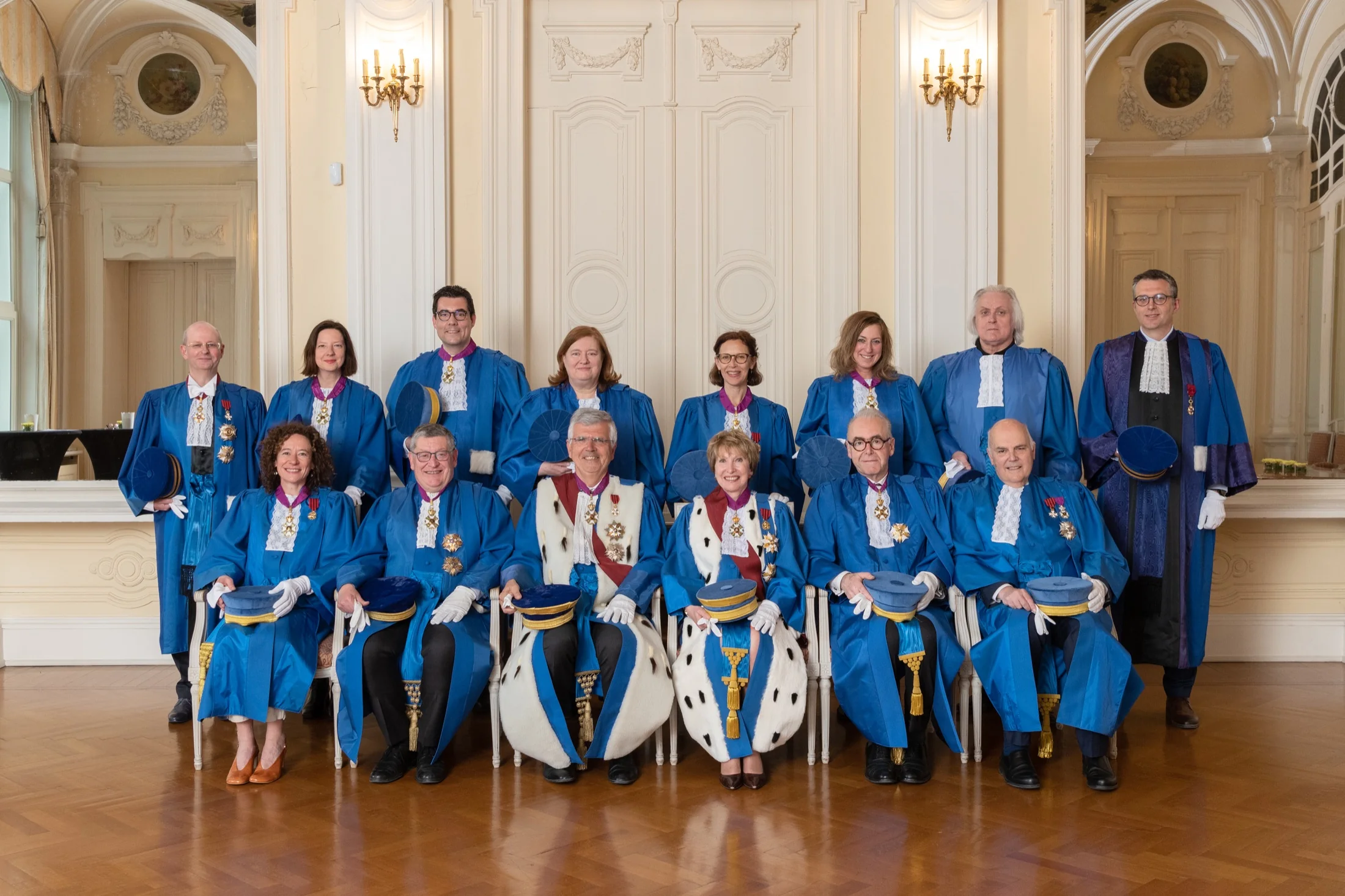 Samenstelling van het Grondwettelijk Hof op 21 april 2026