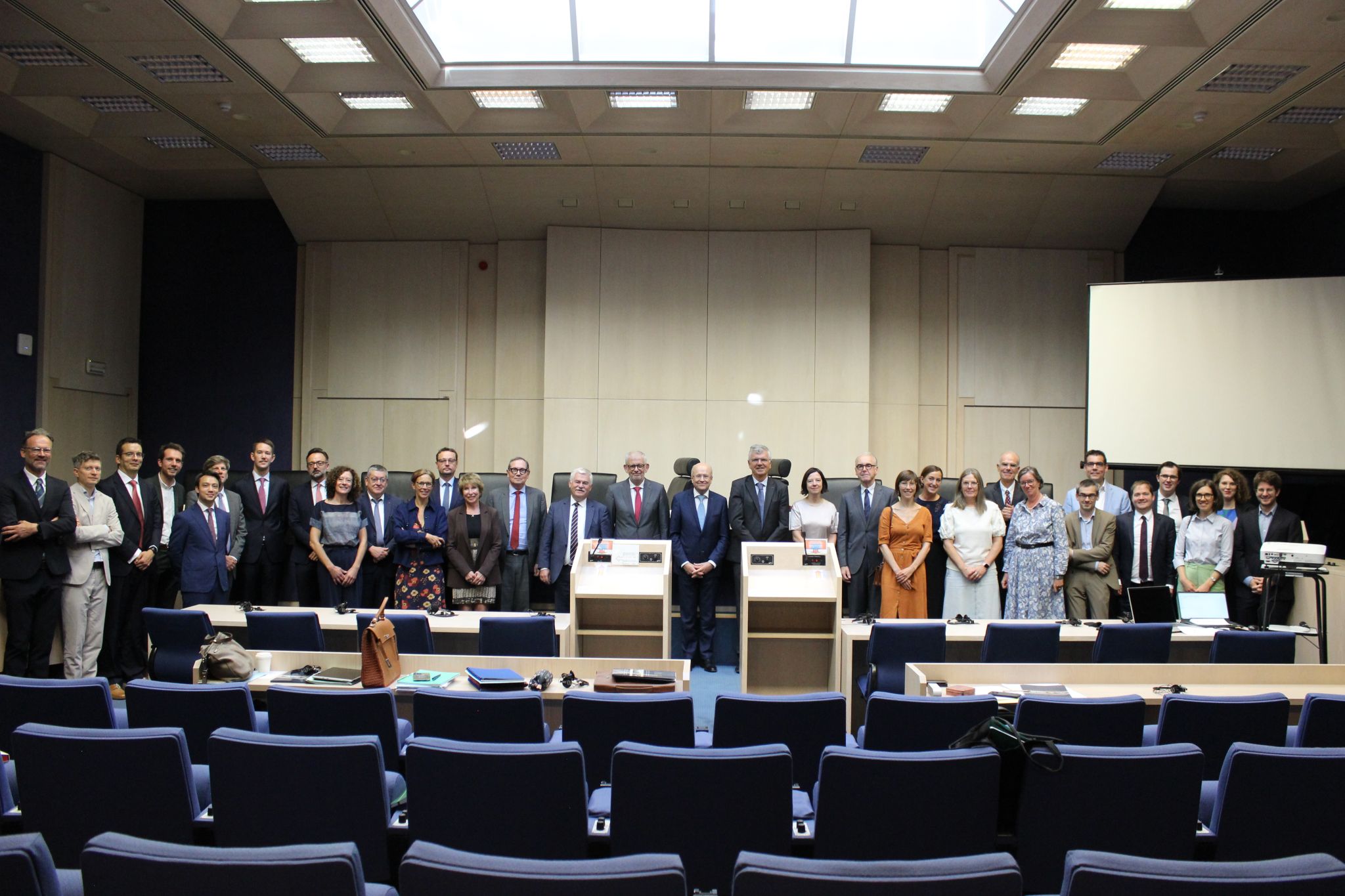 Delegatie van het Hof van Justitie van de Europese Unie en het Grondwettelijk Hof van België
